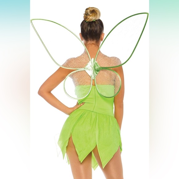 Leg Avenue Women's Pretty Pixie Fairy Costume Green Fairy halloween Costume Dres - Picture 3 of 3